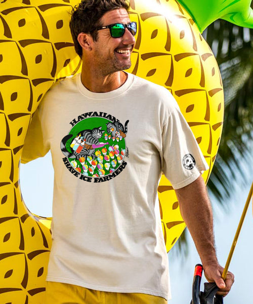 Shave Ice Farmers - Coconut Dyed T-Shirt
