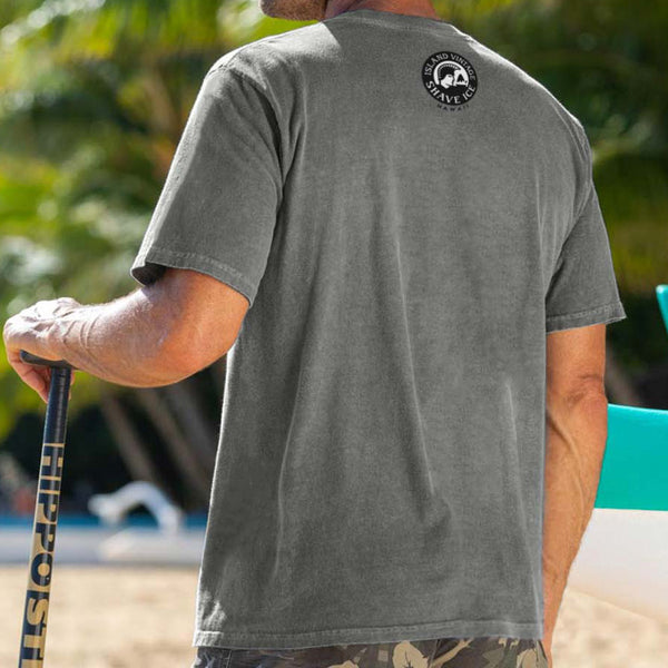 Tribal Shark - Crater Dyed T-Shirt