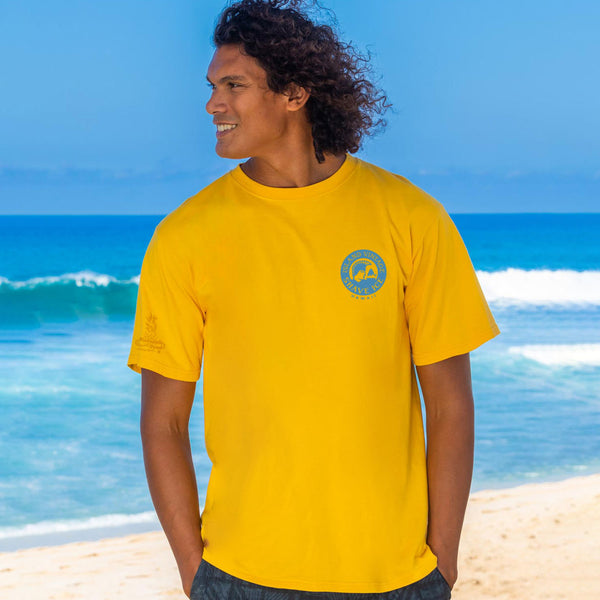 Surfing Dogs - Pineapple Dyed T-Shirt