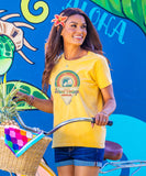 Rainbow Cone - Pineapple Dyed T-Shirt