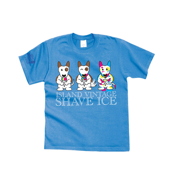 Shave Ice Band-Blue Hawaii Dyed T-Shirt