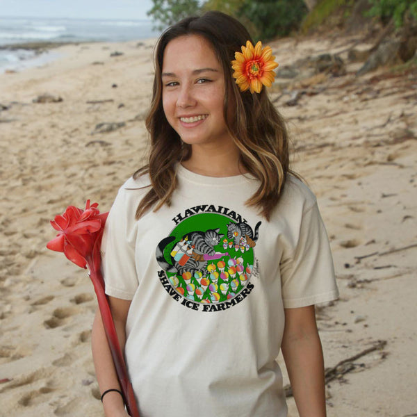 Shave Ice Farmers - Coconut Dyed T-Shirt